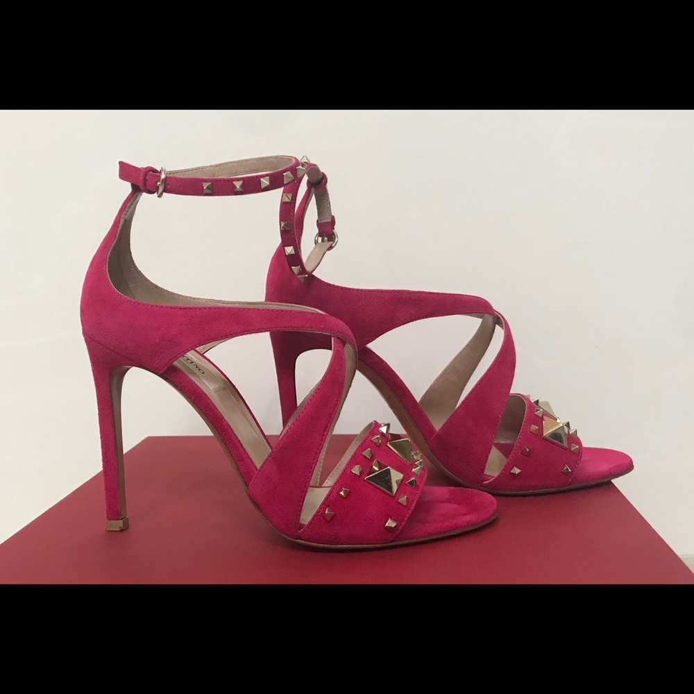 Fuchsia Valentino Garavani high heel sandals